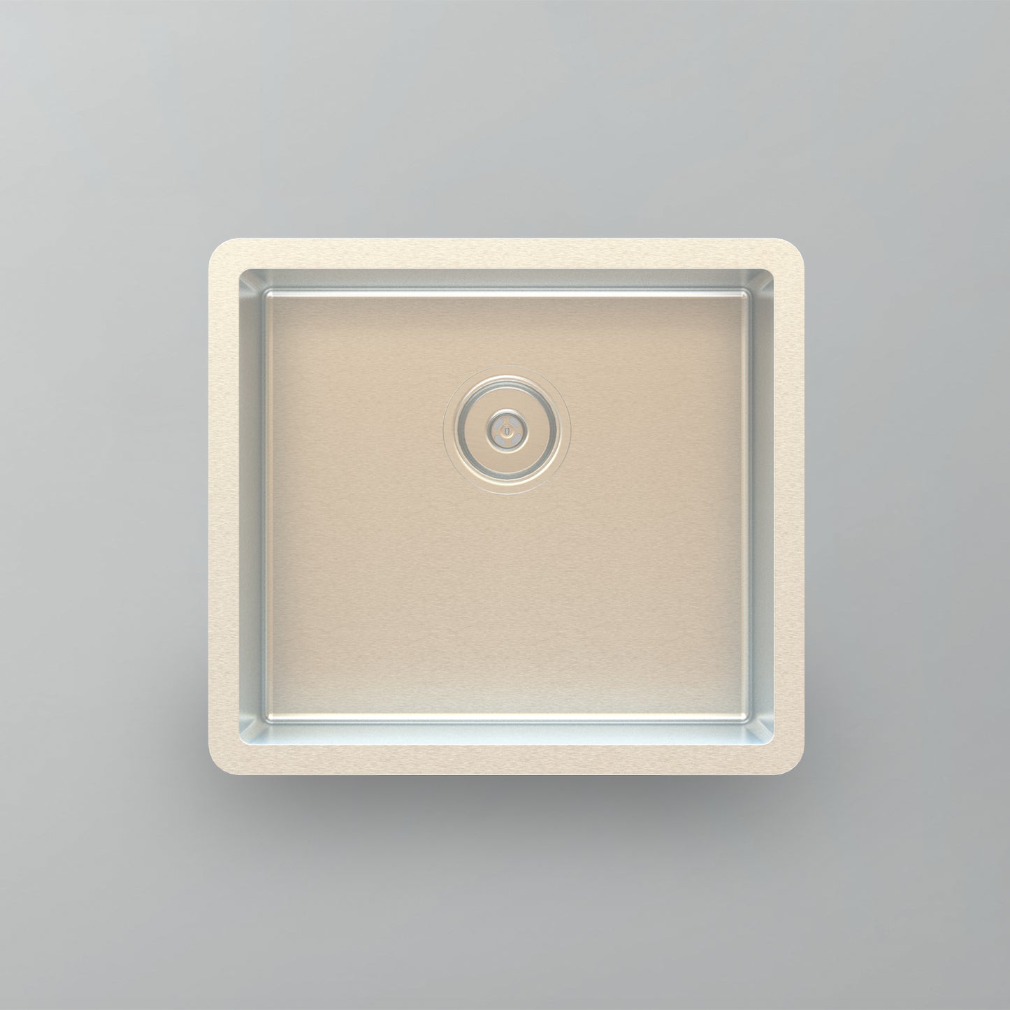 Acritec 21275 Stainless Steel Undermount Kitchen Sink – 19.25" x 17.33" x 7.75" – Brushed Satin