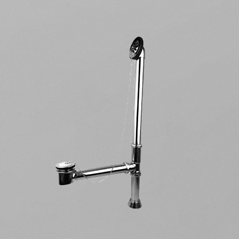 Acritec Clawfoot Waste and Overflow Kit 01060 – Chrome for Cast Iron Clawfoot Tubs