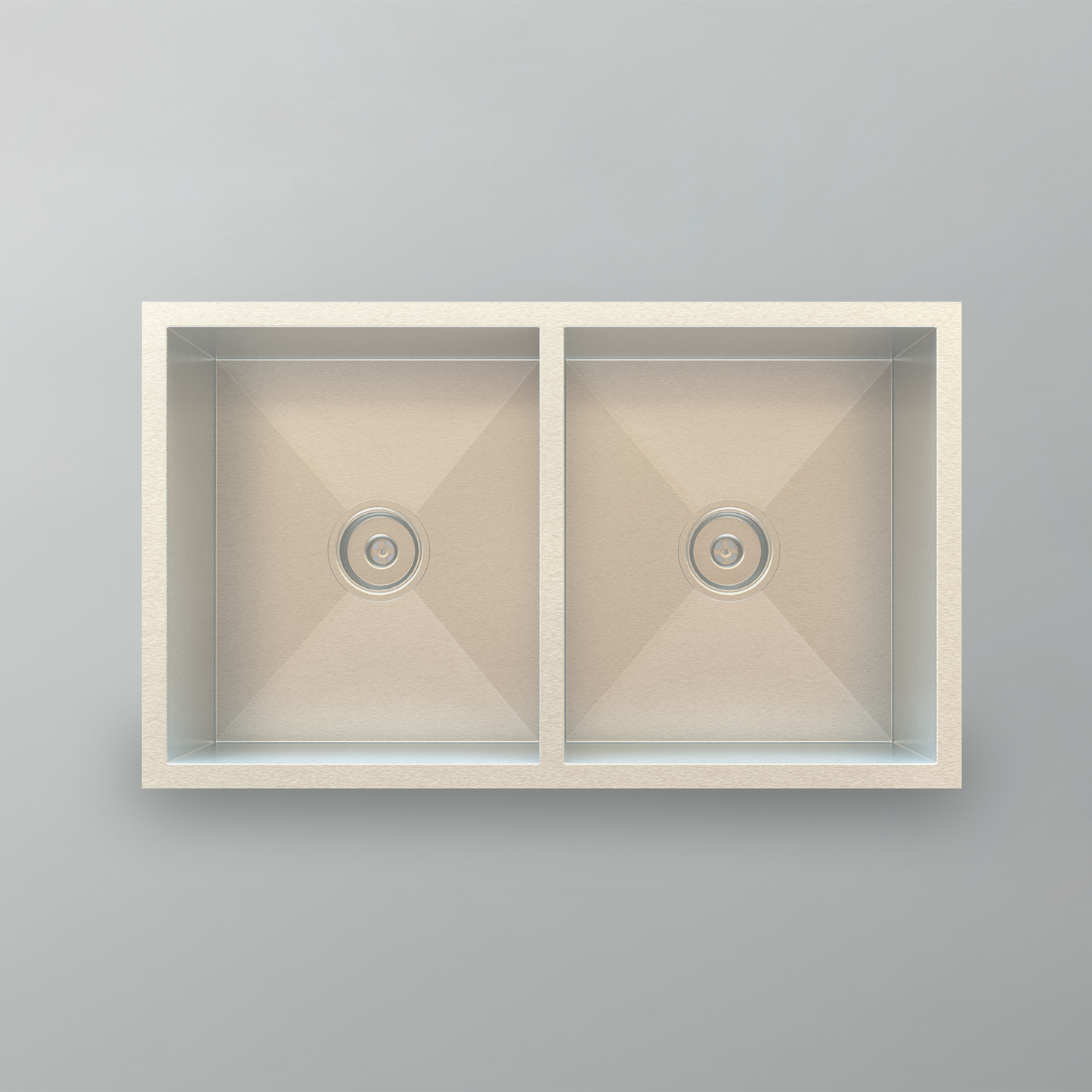 Acritec 21051 Stainless Steel Undermount Kitchen Sink – 32" x 19" x 10" – Brushed Satin