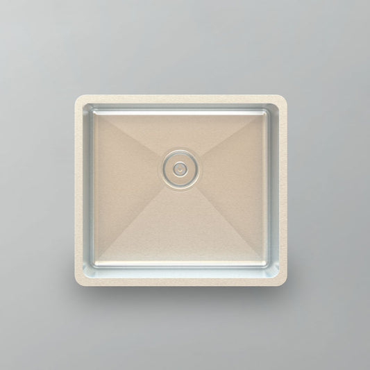 Acritec 21270 Stainless Steel Undermount Kitchen Sink – 19.25" x 17.33" x 7.75" – Brushed Satin