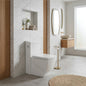 Acritec 31140 One-Piece Square-Front Toilet 27 3/4" x 15" x 31 7/8" White