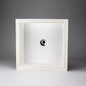 Acritec 36990 Square Undermount Ceramic Basin, White