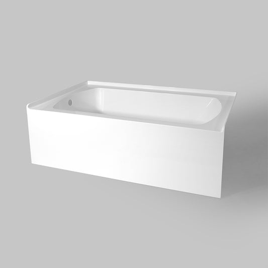 Acritec Vogue 6030 Alcove Bathtub – Skirted White Acrylic