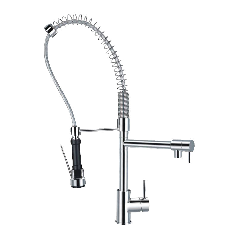 Acritec Michael Kitchen Faucet 86003 in Chrome with Pullout Spray Head