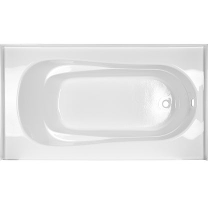 Acritec Brockton 6034 Alcove Bathtub – Top View