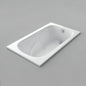 Acritec Denmark Drop-In Bathtub – 60” × 35⅞” – White