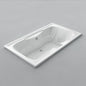 Acritec Heritage Drop-In Bathtub with Grab Bar – 72” × 42” – White