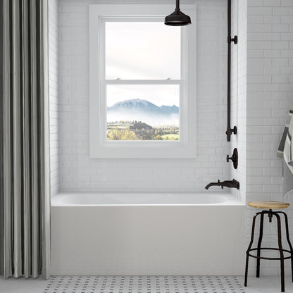 Acritec Robson Pure 6030 Alcove Bathtub – Front View