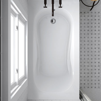 Acritec Robson Pure 6032 Alcove Bathtub – Top View