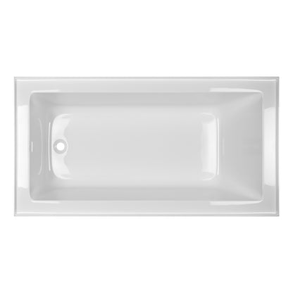Acritec Clear Linear 6032 Alcove Bathtub – Top View