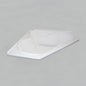 Acritec Contessa Corner Drop-In Bathtub – 60” × 60” – White