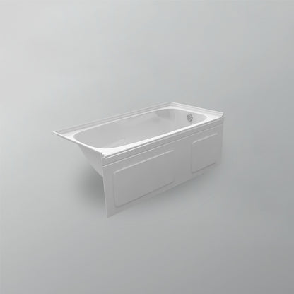 Acritec Elegance 6032 Alcove Bathtub – Skirted White Acrylic