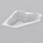 Acritec Goddess 60 Corner Drop-In Bathtub – 60” × 60” – White