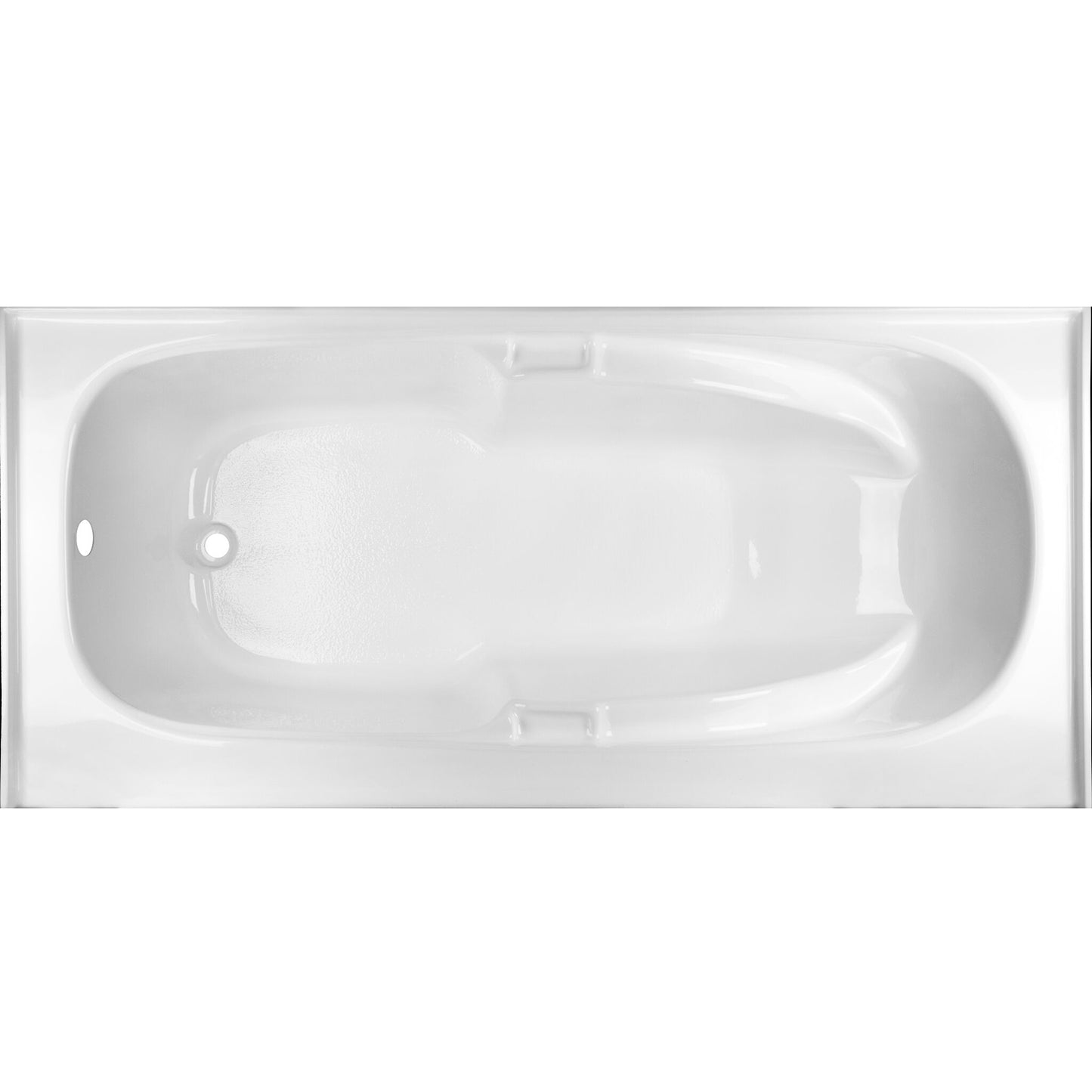Acritec Lady Rotterdam Pure 7236 Alcove Bathtub – Top View