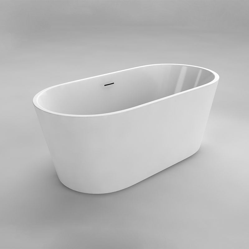 Acritec Monaco Series Freestanding Bathtub – Interior View – White