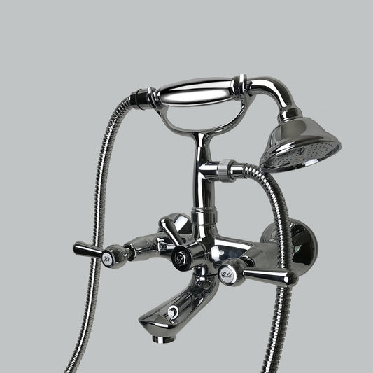 Acritec Monarch Wall Mount Bathtub Faucet in Chrome