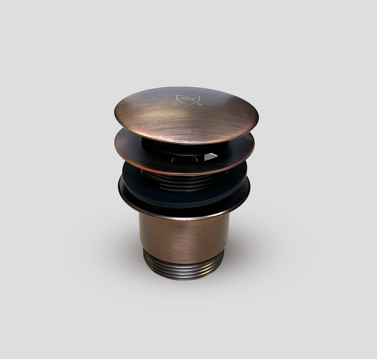 Acritec Freestanding Tub Pop-Up Drain 01094 – Gold