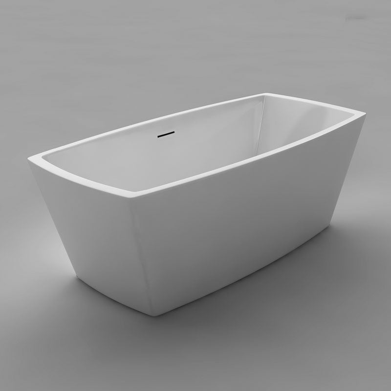 Acritec Renoir Freestanding Bathtub – Interior View – White