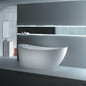 Acritec Sherin 67" Freestanding Acrylic Soaker Bathtub – White