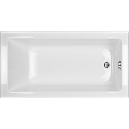 Acritec Clear 5430 Alcove Bathtub – Top View