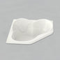 Acritec Tissot Corner Drop-In Bathtub – 54” × 54” – White