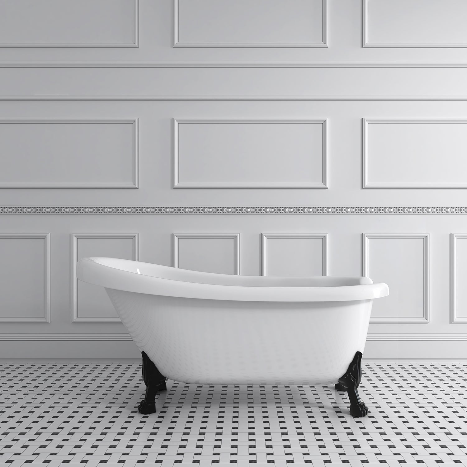 Acritec Victorian 61 43191 – Black leg finish lifestyle view